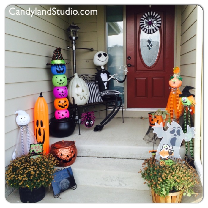 Candyland Studio Pumpkin Totem Prop